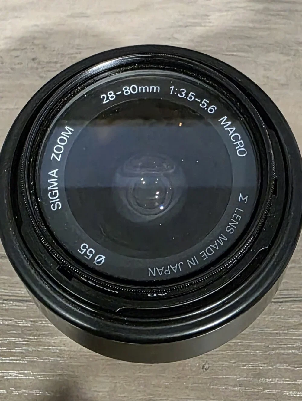 Sigma ZOOM 28-80mm 1:3.5-5.6 MACRO 55 Lens For Minolta AF & Sony A-Mount DSLR